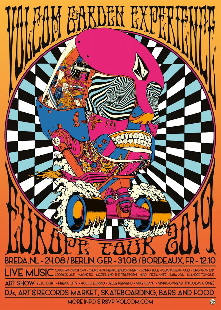 Volcom Garden Experience European Tour