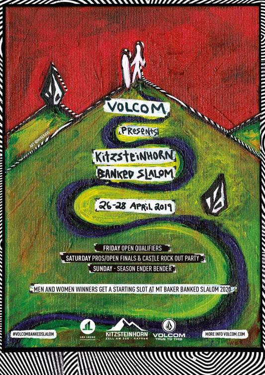 Volcom Banked Slalom at Kitzsteinhorn & Volcom Castle Rockout with The Shrine