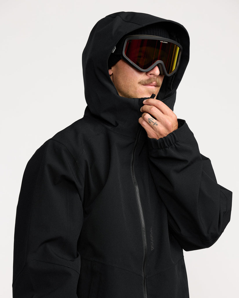 Brighton Full Zip Jacket - Black