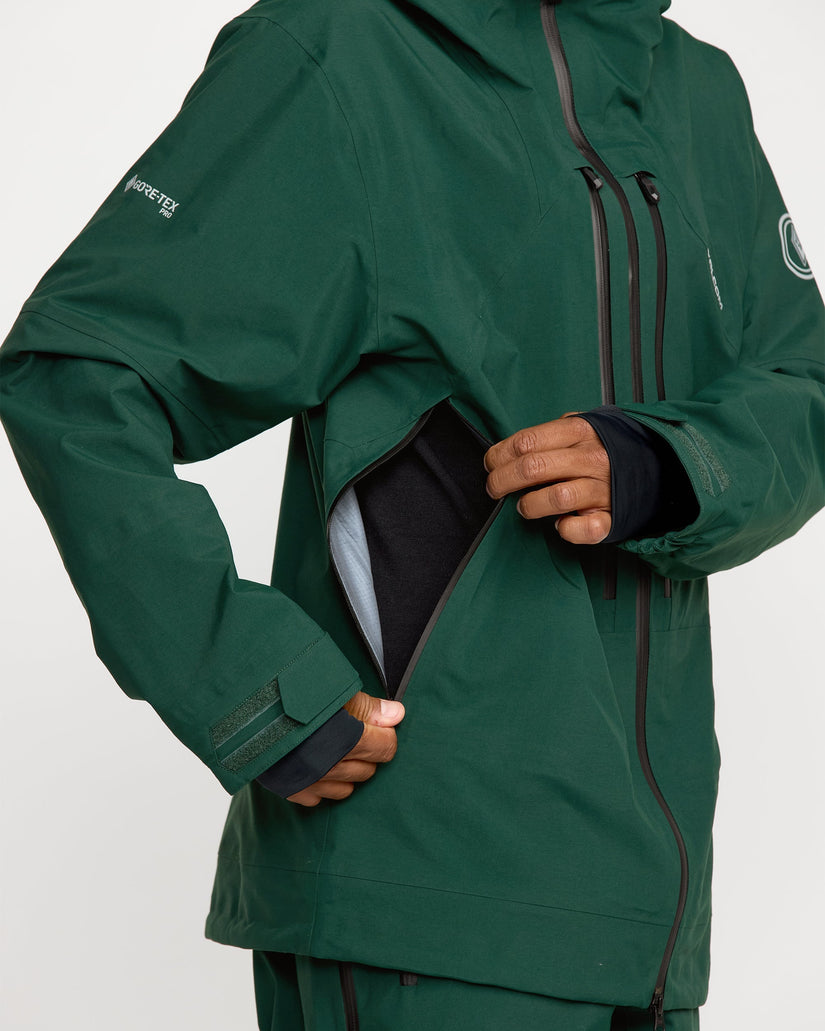 Anyox Guide Gore-tex Pro Shell Jacket - Black Green