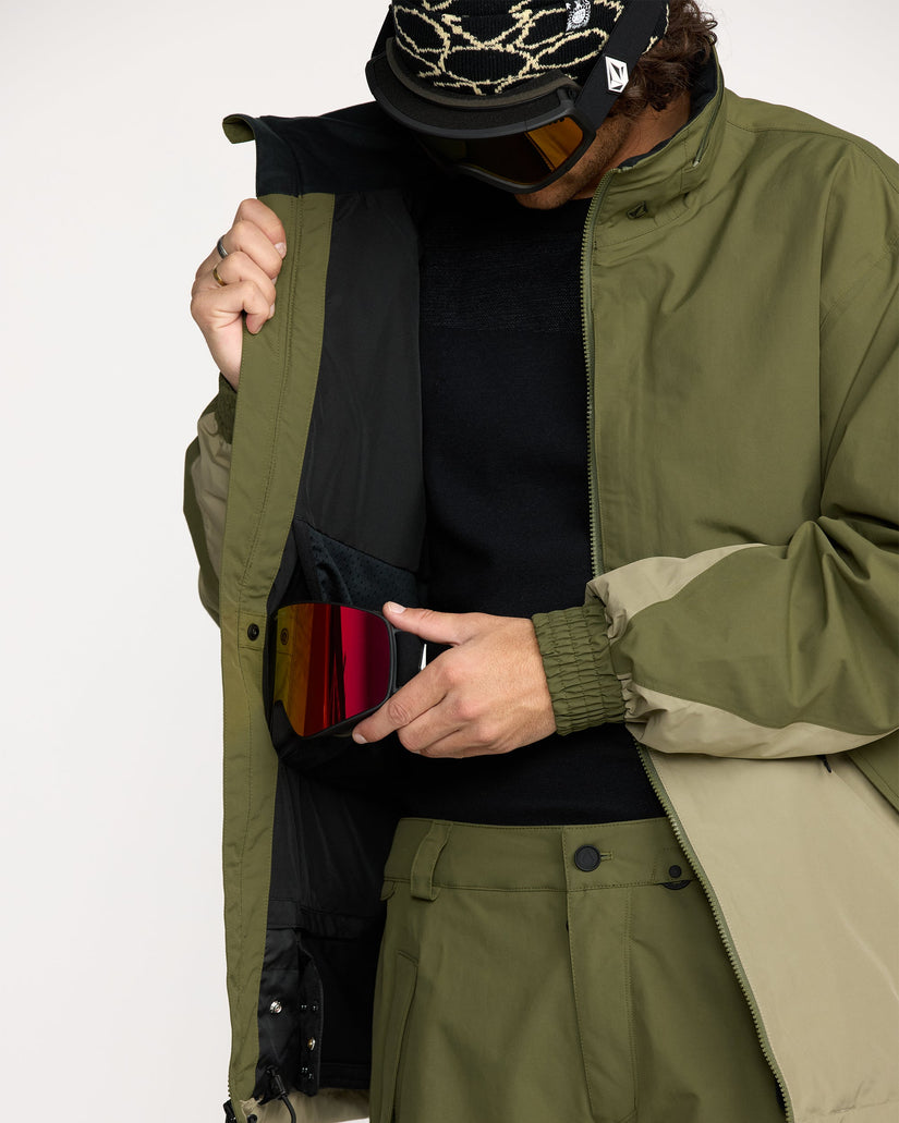 Veste Gore-Tex Longo - Dark Olive