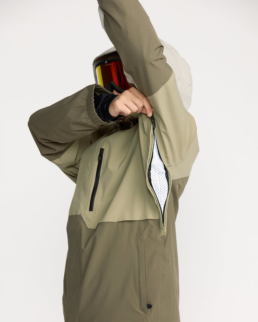 Rnge Stretch 30K Jacket - Moss Green