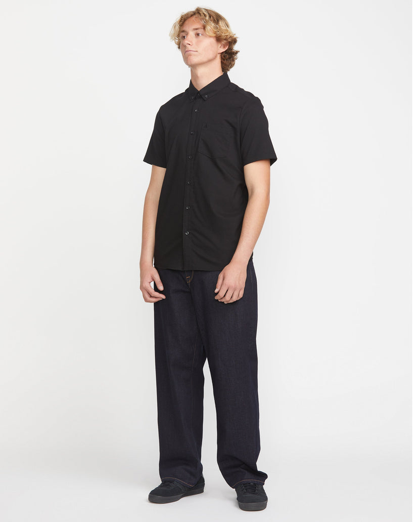Everett Oxford Shirt - NEW BLACK