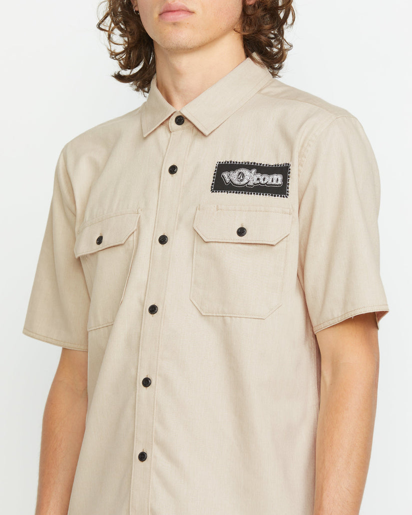 Chemise Volcom Ent - PALE KHAKI