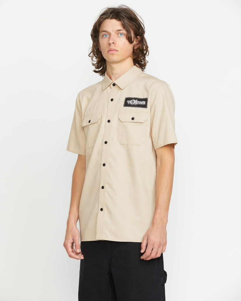Chemise Volcom Ent - PALE KHAKI