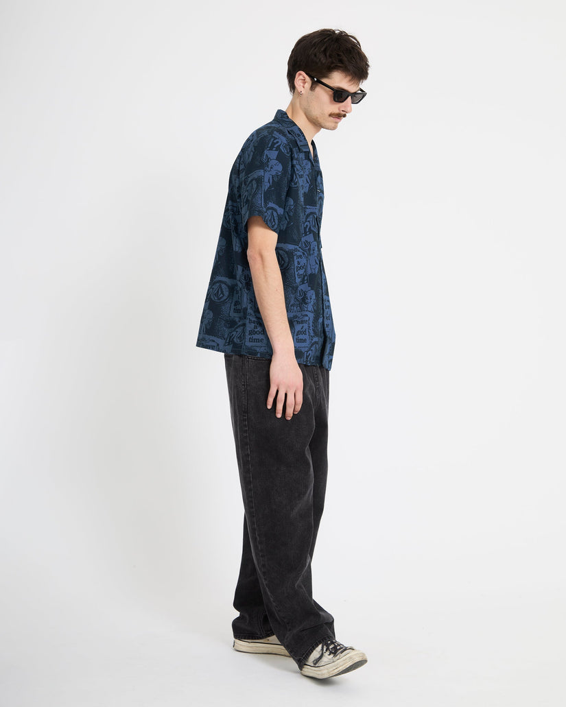 Hoboken Shirt - Blueberry