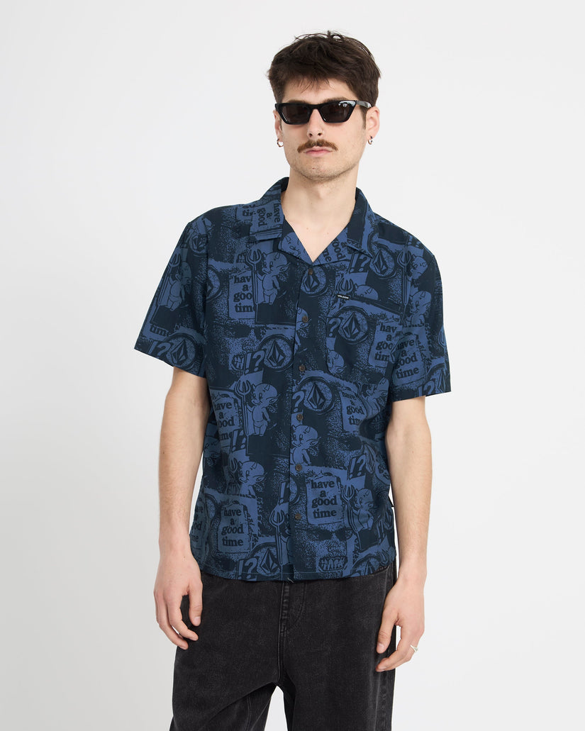 Hoboken Shirt - Blueberry