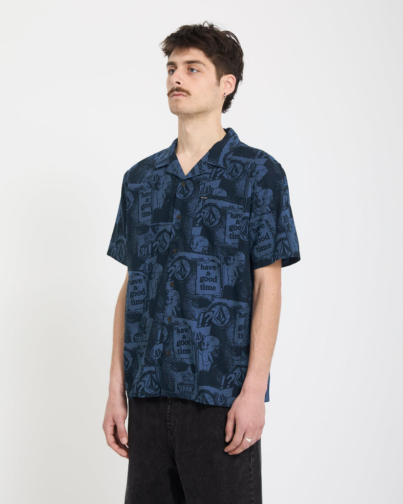 Hoboken Shirt - Blueberry
