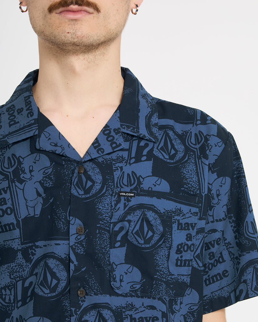 Hoboken Shirt - Blueberry