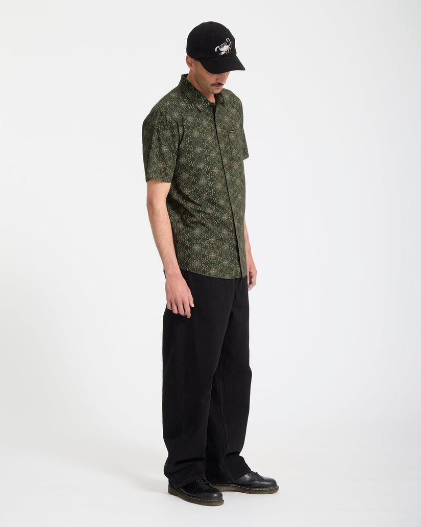 Scaler Stone Woven Shirt - Squadron Green