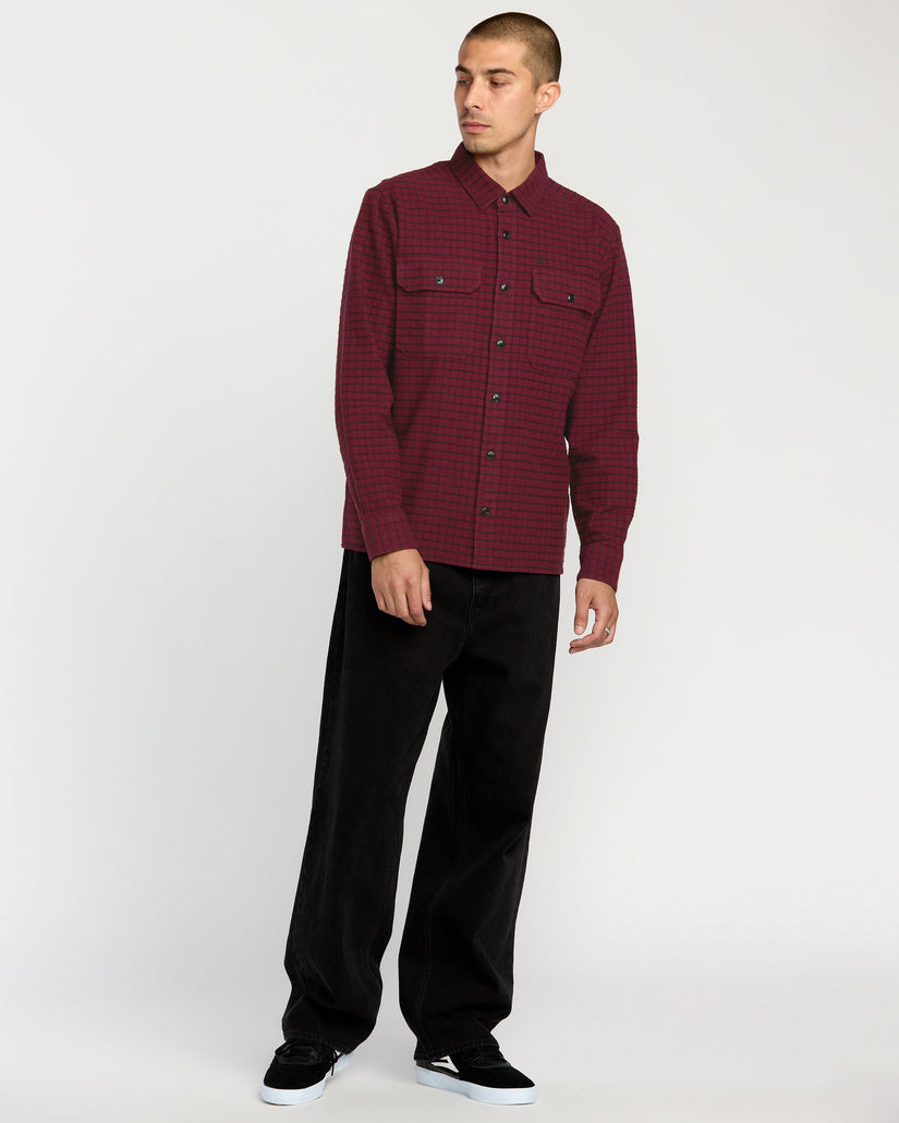 Augustone Shirt - Merlot