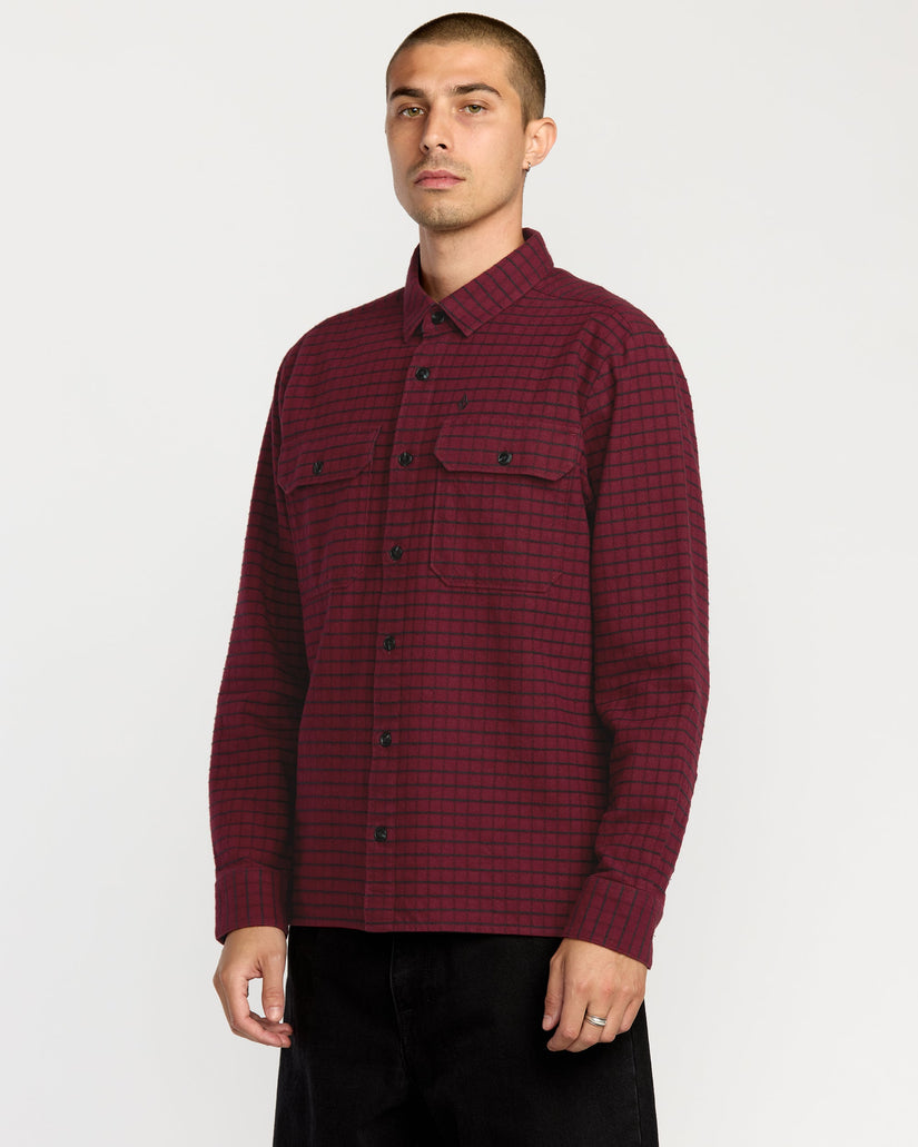 Augustone Shirt - Merlot
