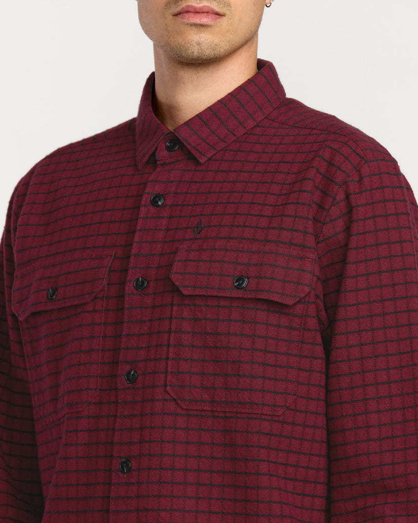 Augustone Shirt - Merlot