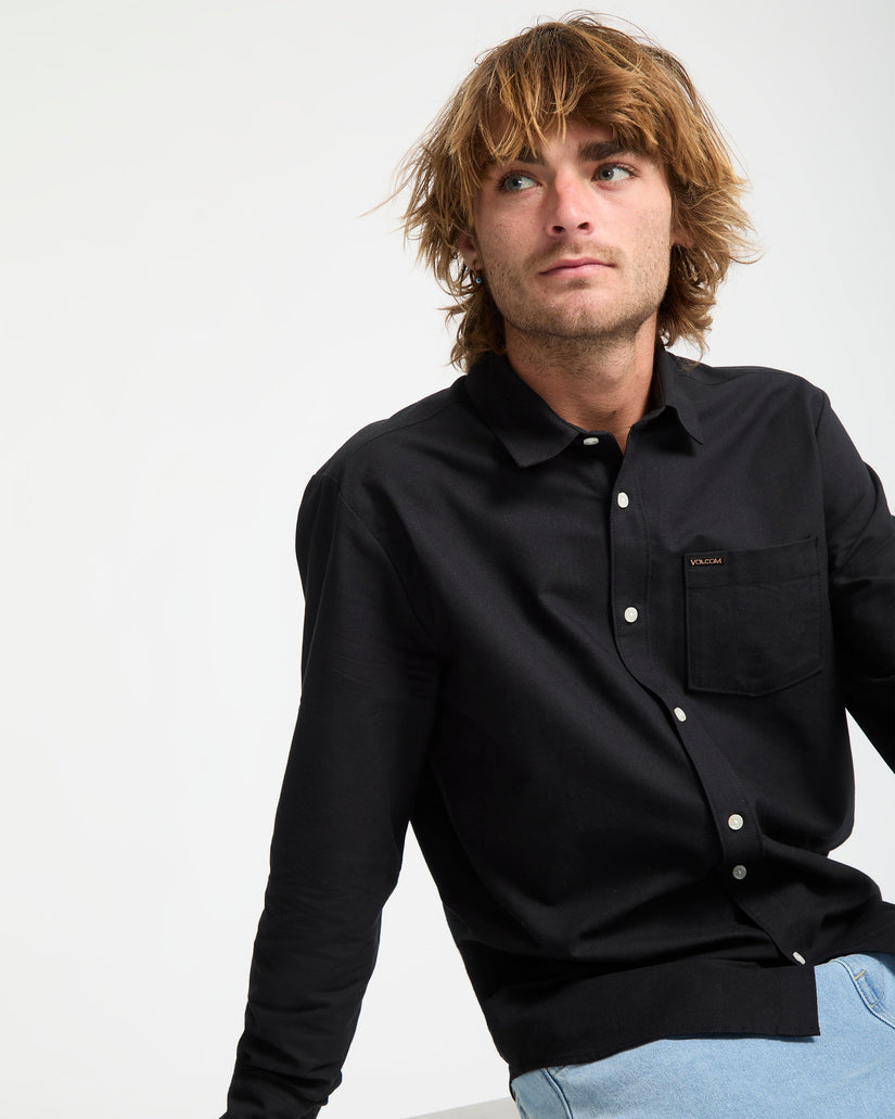 Veeco Oxford Shirt - Black