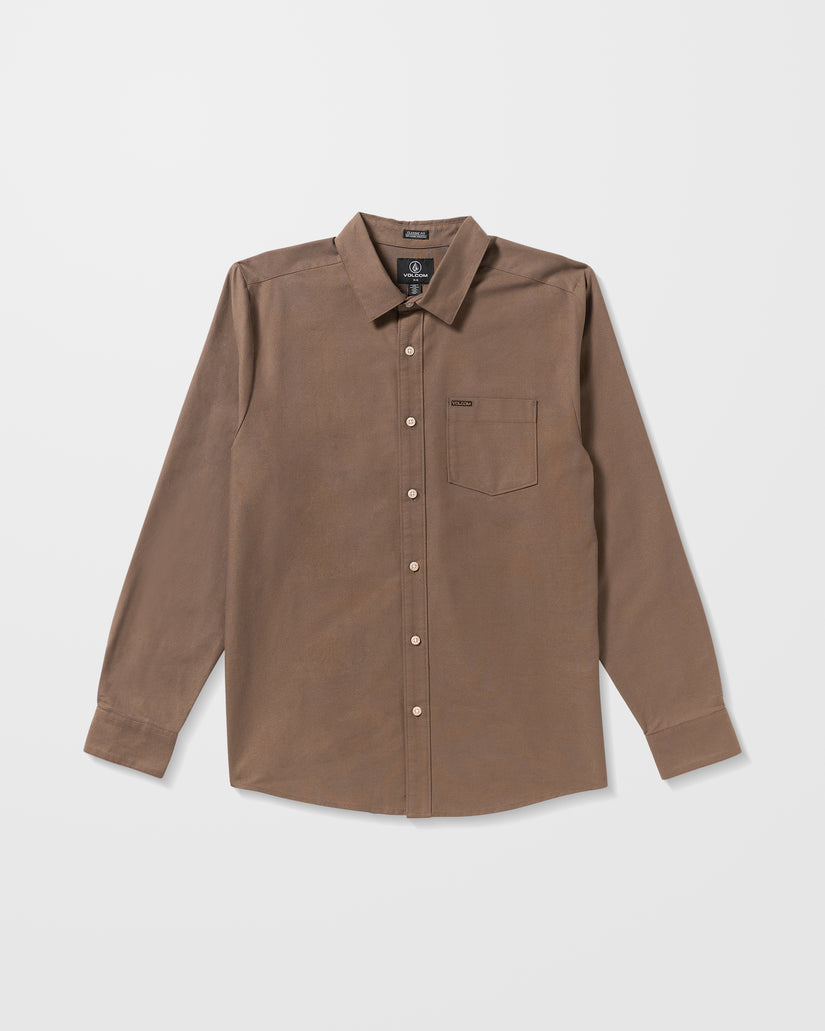 Veeco Oxford Shirt - Brown Stone