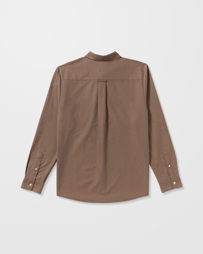 Veeco Oxford Shirt - Brown Stone