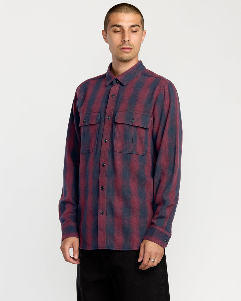 Shadowstone Flannel Shirt - Navy