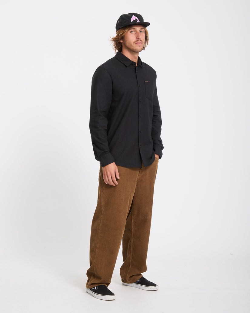 Veeco Oxford Shirt - Black