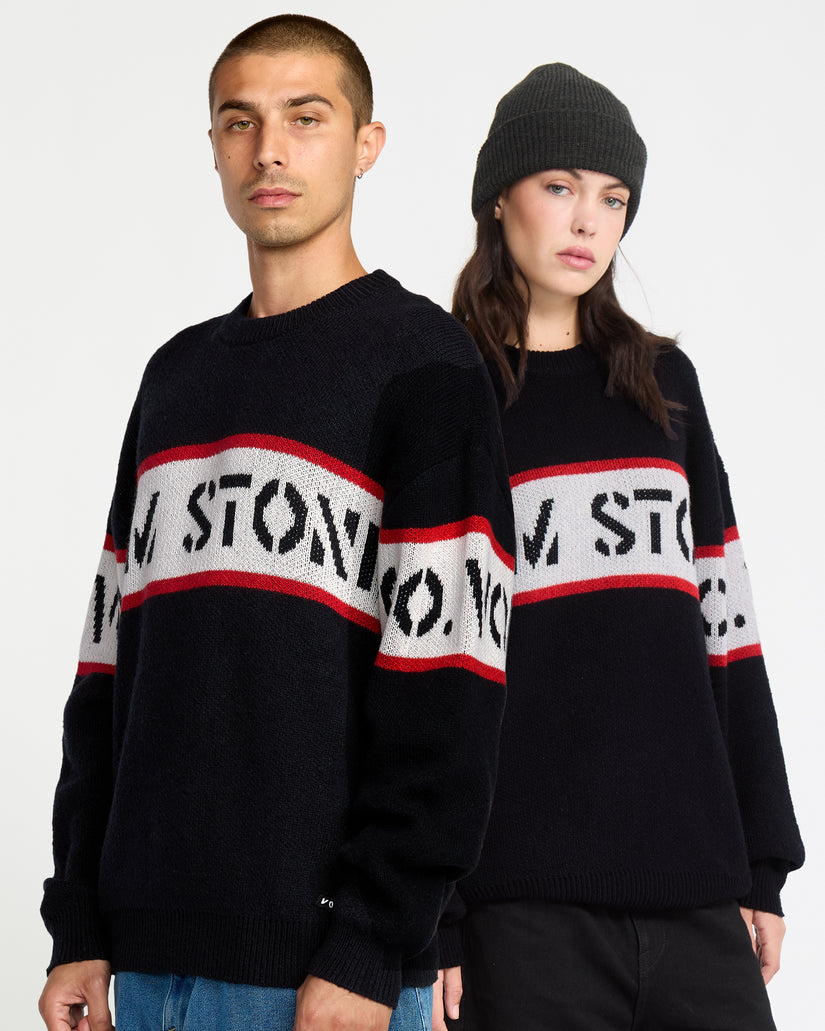 Carwash Sweater - Black
