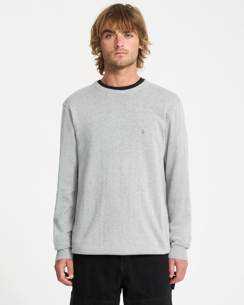 Uperstand Sweater - Light Grey Heather