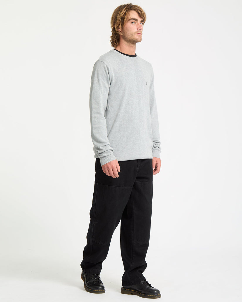 Uperstand Sweater - Light Grey Heather