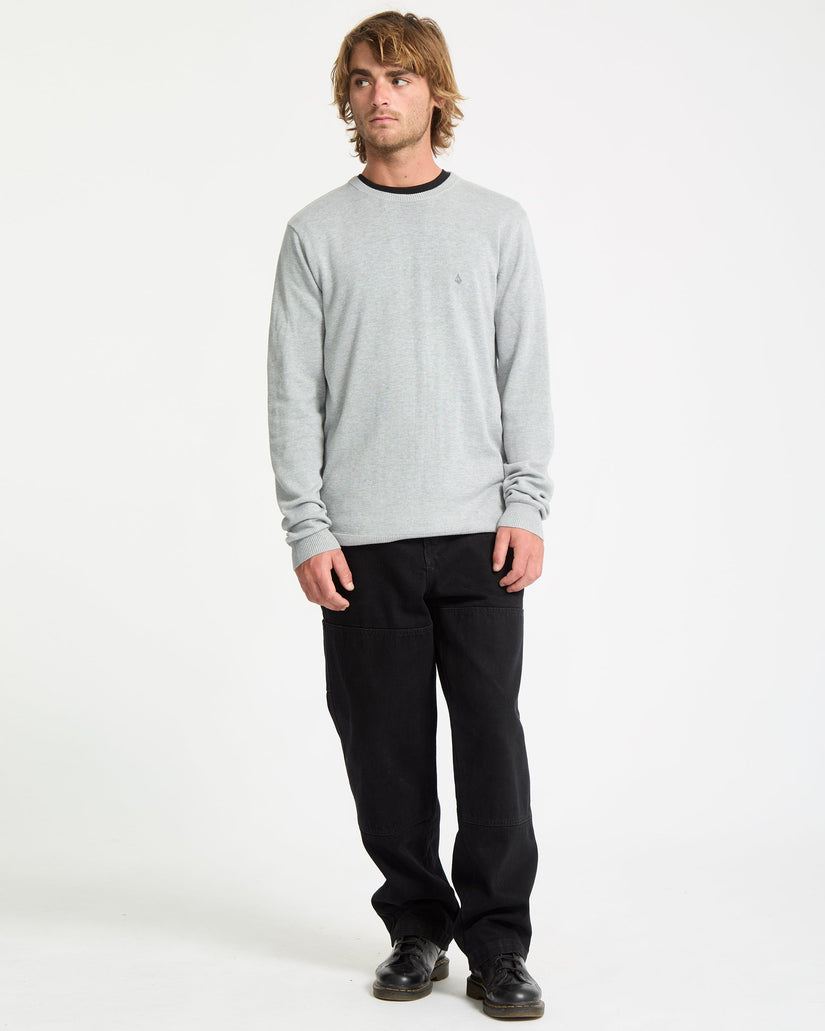 Uperstand Sweater - Light Grey Heather