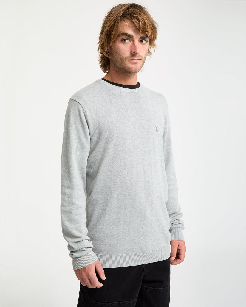 Uperstand Sweater - Light Grey Heather