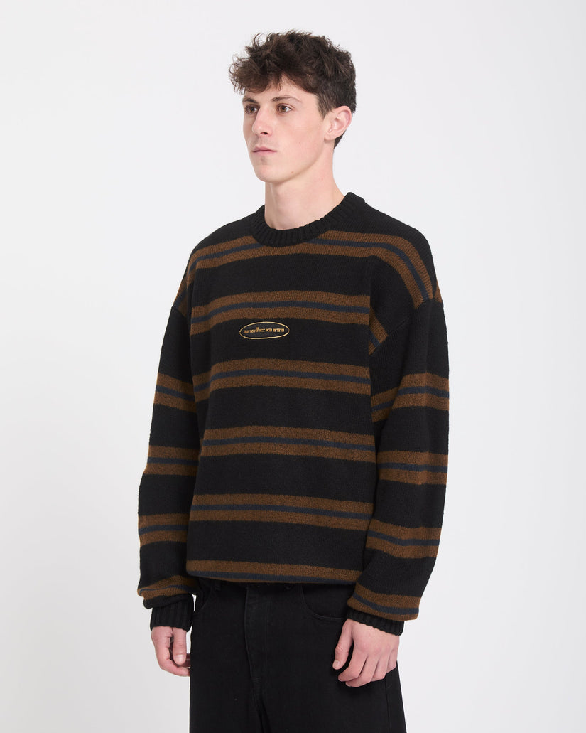 Striperstand Sweater - Black