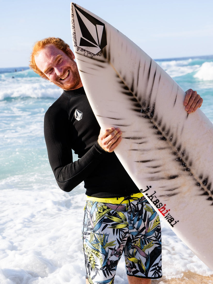 Scallop Mod-tech 19" Boardshort - LIMEADE