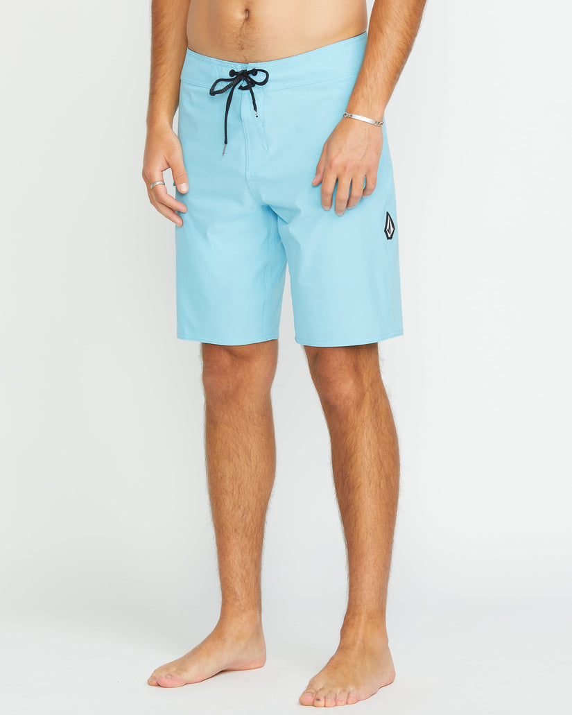 Lido Solid Mod 20" Boardshort - RESIN BLUE