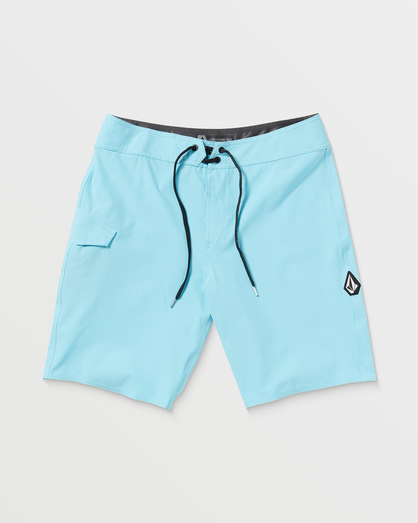 Lido Solid Mod 20" Boardshort - RESIN BLUE