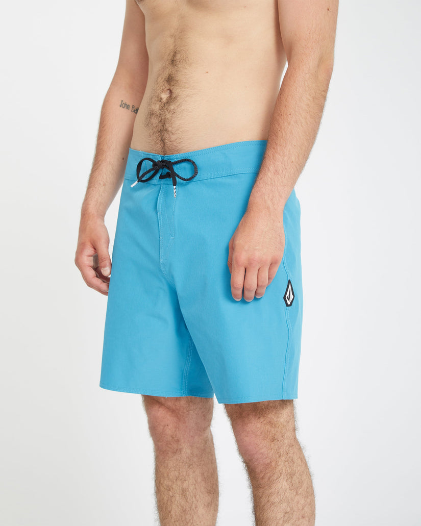 Lido Solid Mod 18" Boardshort - BAY BLUE