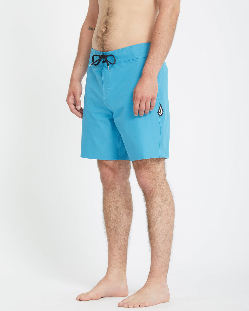 Lido Solid Mod 18" Boardshort - BAY BLUE