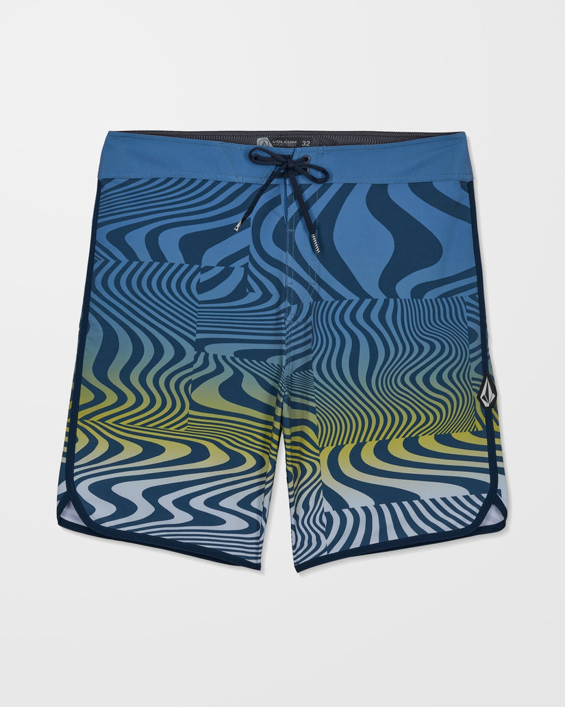 Encounter Scallop Mod 19" Boardshort - Blueberry