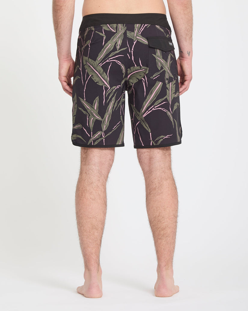 Encounter Scallop Mod 19" Boardshort - Black