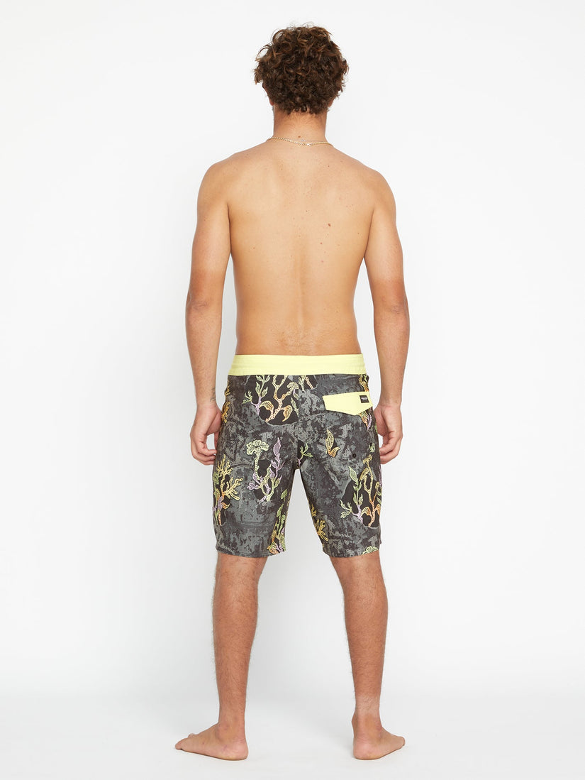 Mashed Stoney 19" Boardshort - DUSK GREY