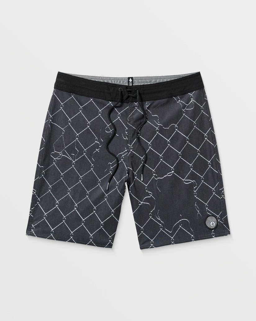 Misdormeaner Stoney 19" Boardshort - Black