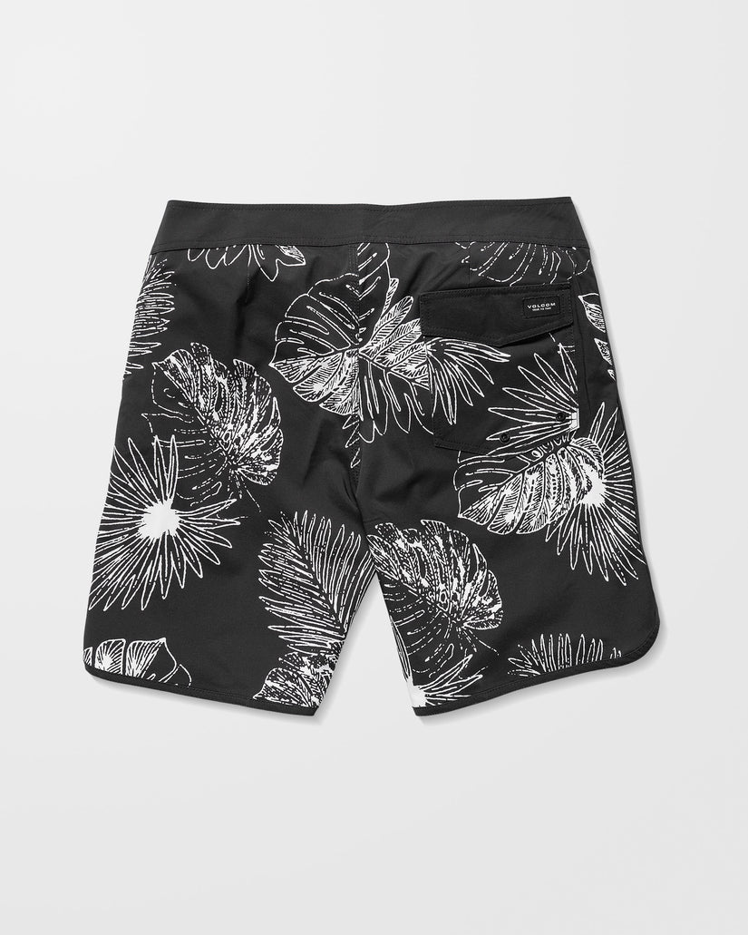 Scallop Mod 19" Boardshort - Black