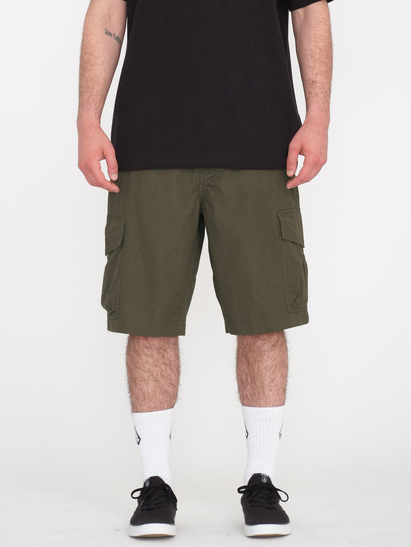 Grande Barracks 22" Cargo Short - WINTERMOSS