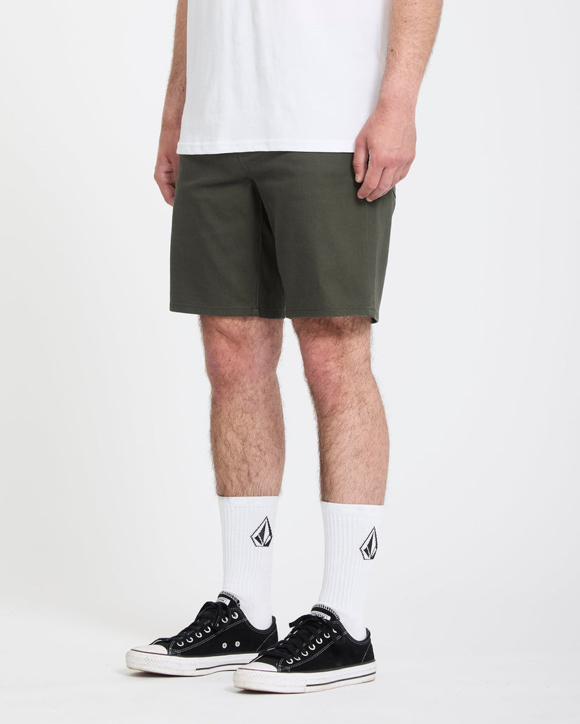 Solver 5 Pocket 19" Twill Short - Squadron Green