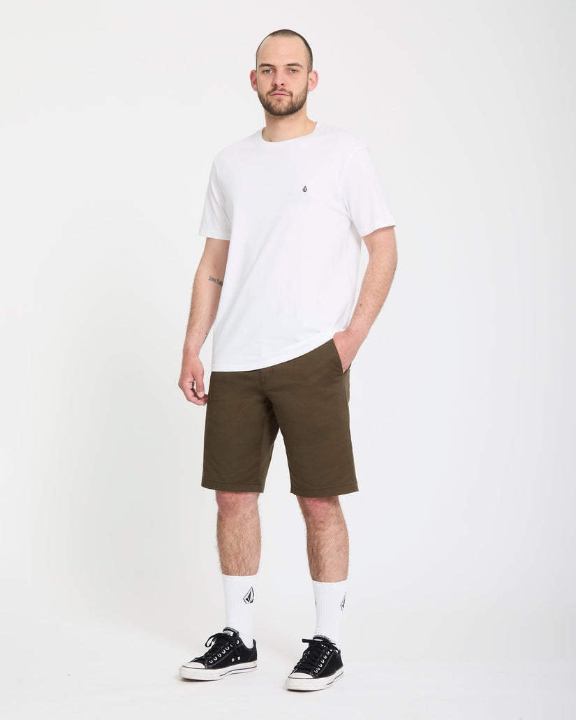 Frickin Modern Stretch 21" Short - Sage Leaf