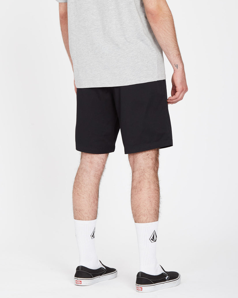 Frickin Elasticated Waist 19" Short - BLACK