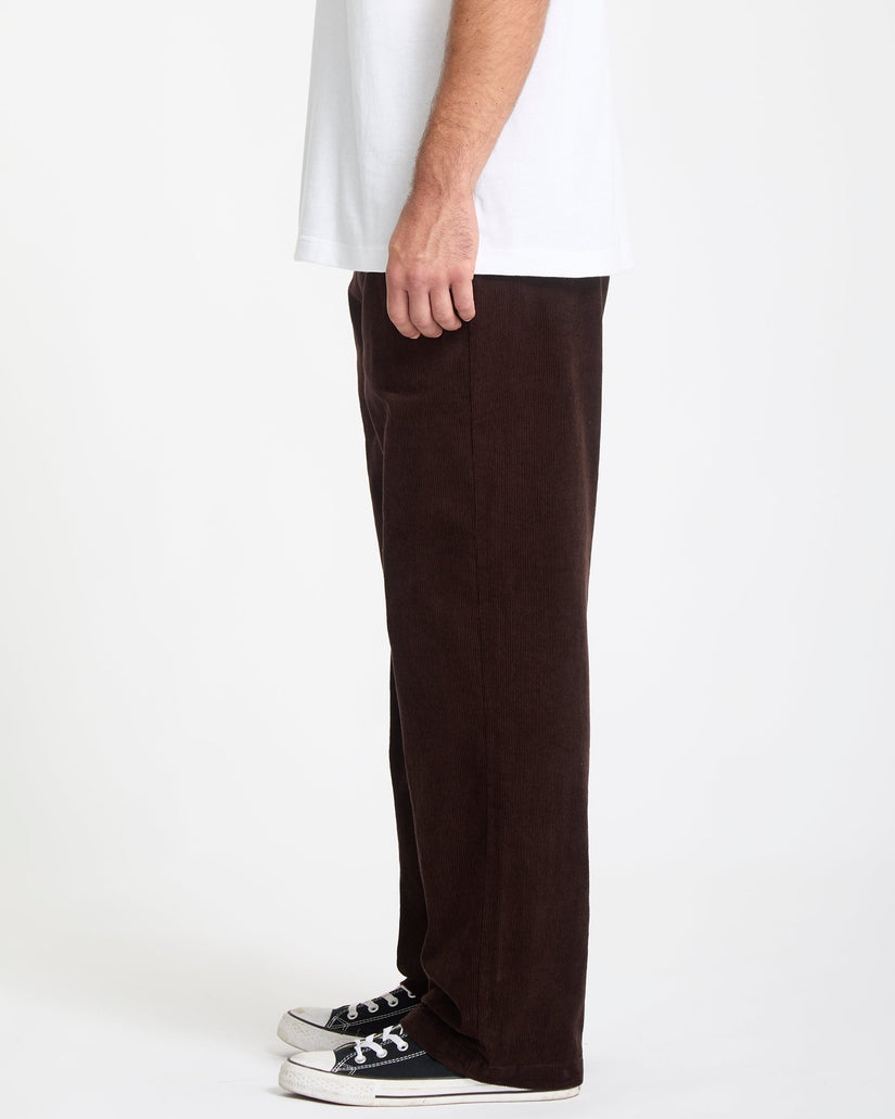 Frickin Loose Tapered Corduroy Trousers - Cacao