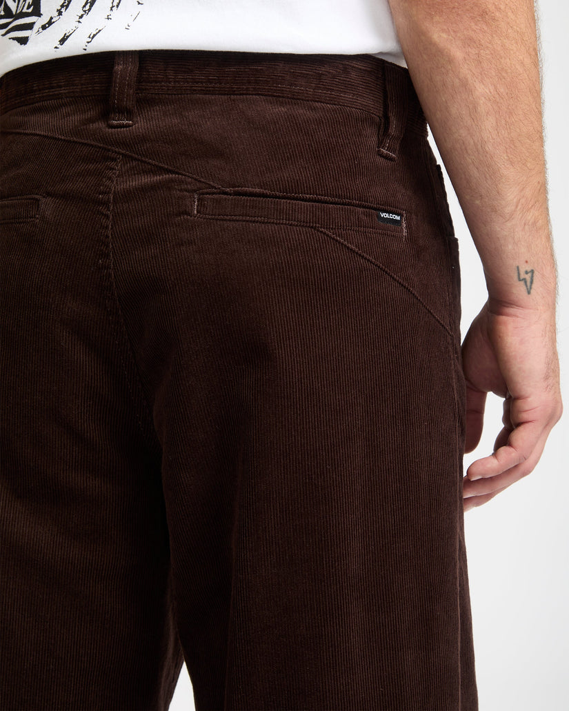 Frickin Loose Tapered Corduroy Trousers - Cacao