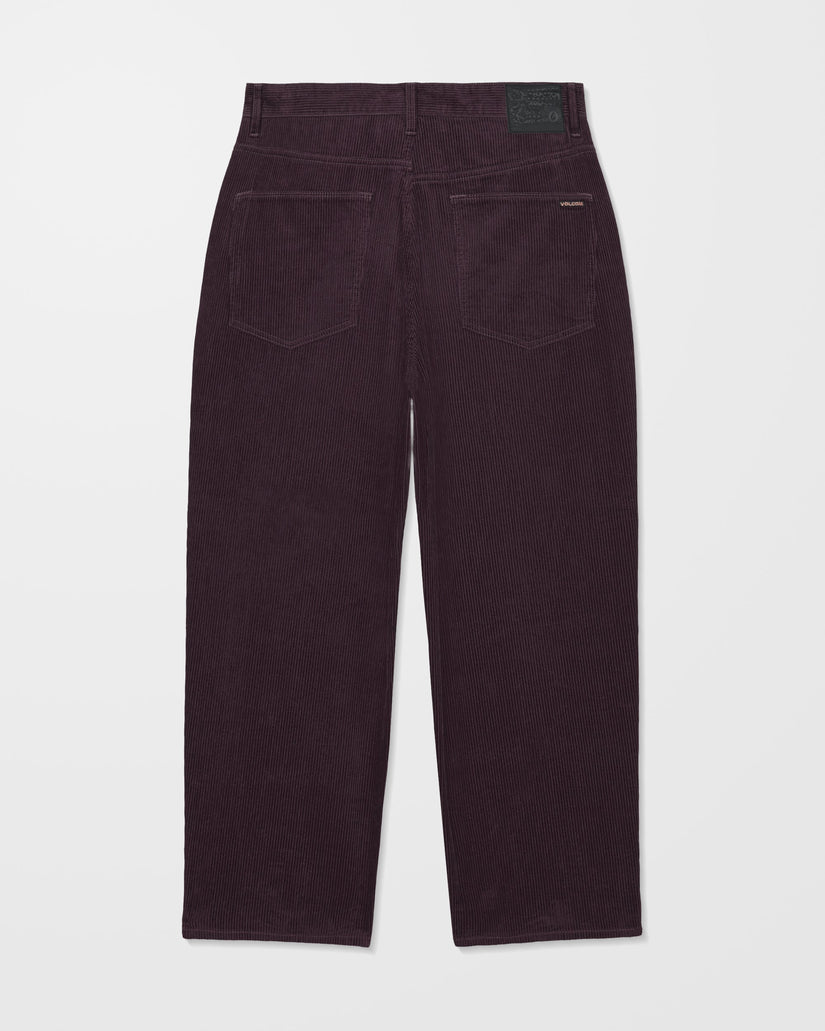 Billow Tapered Corduroy Trousers - Raisin