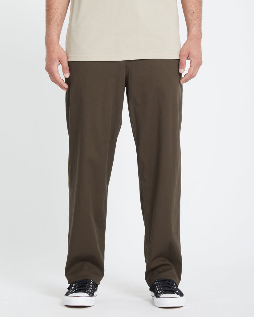 Freazy Loose Elasticated Waist Trousers - WREN