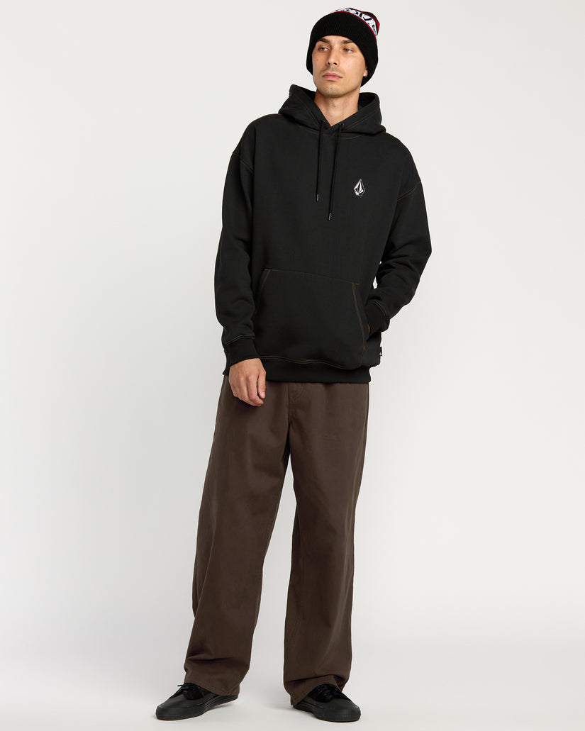 Chillow Pleat Elasticated Waist Trousers - Cacao