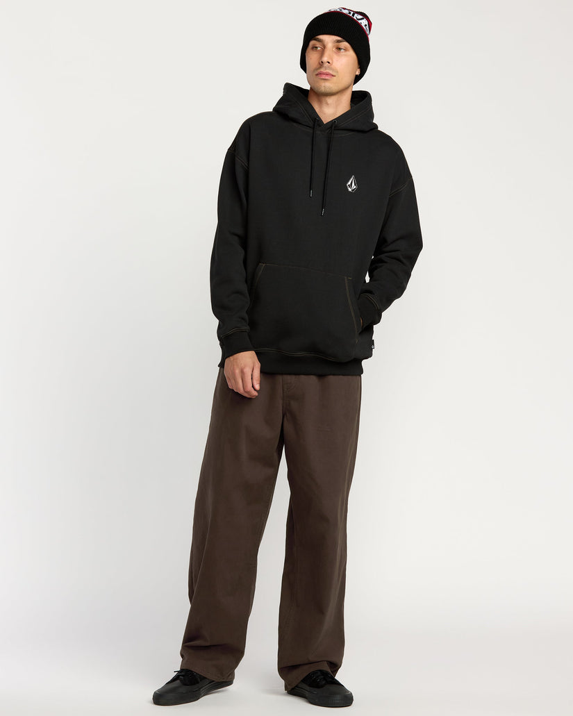Chillow Pleat Elasticated Waist Trousers - Cacao