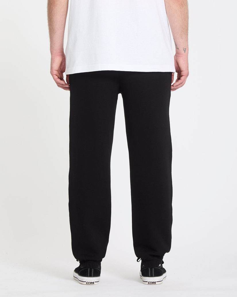 Single Stone Fleece Trousers - Black