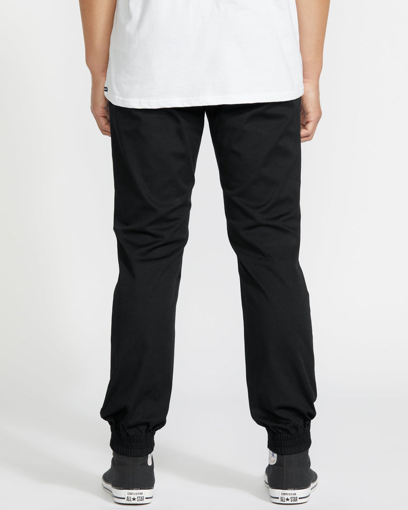 Frickin Slim Jogger Trousers - Black